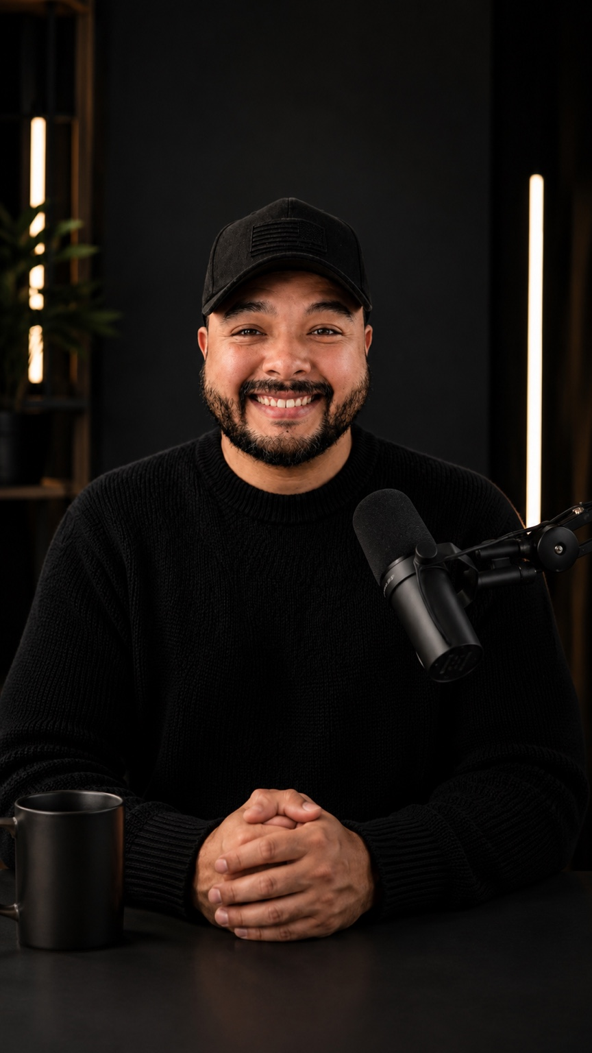 Andrés Pernia working in the studio